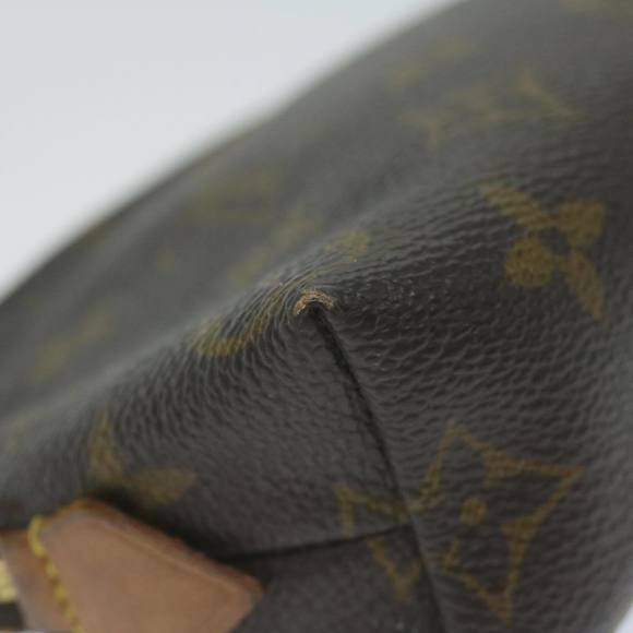 LOUIS VUITTON Monogram Pochette Cosmetic PM Cosmetic Pouch M47515 LV Auth 65180 - Picture 16 of 16